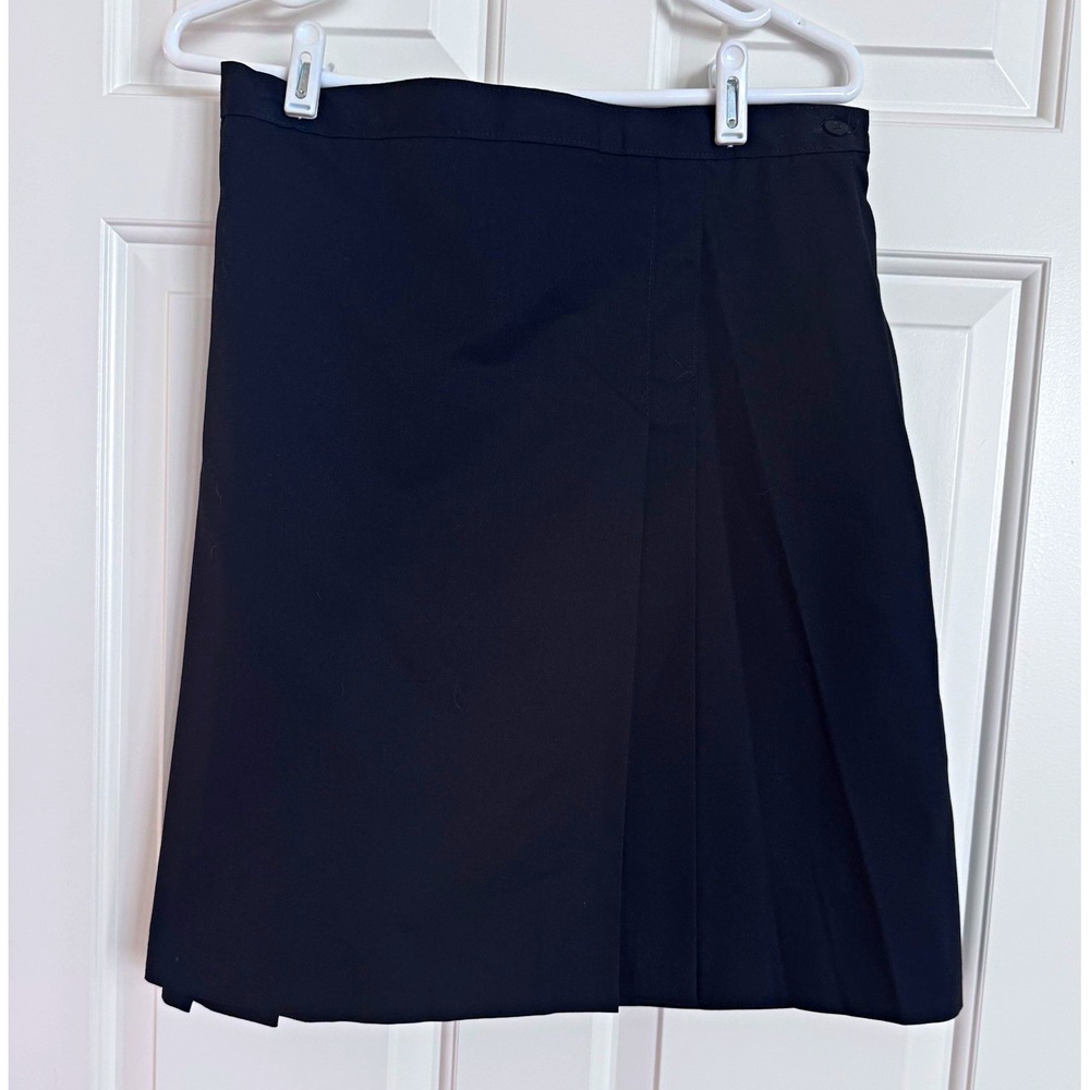 K12 Gear Girls Junior 23 Black Pleated School Uniform Skort NWT 2653PJ